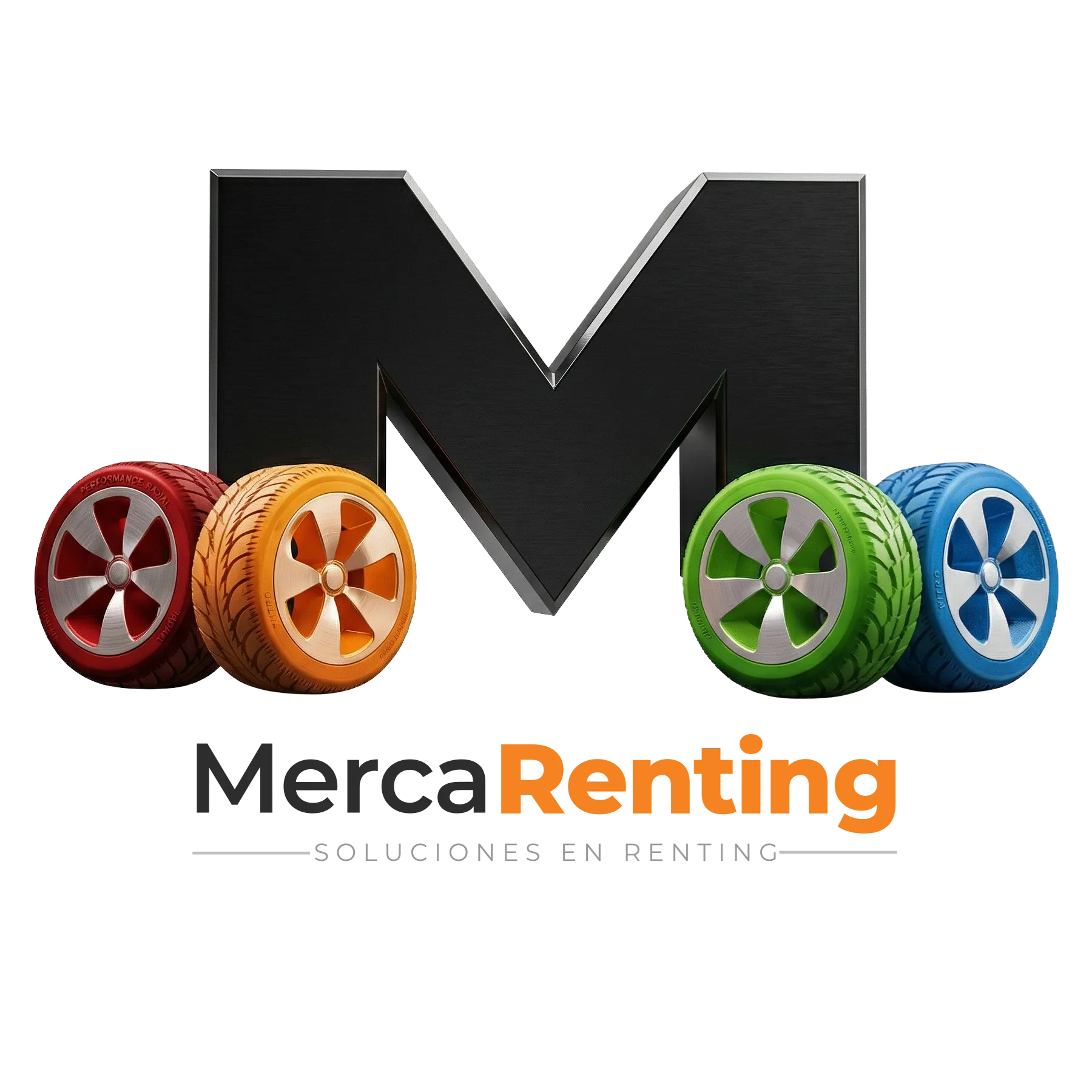 Merca Renting — Isotipo corporativo